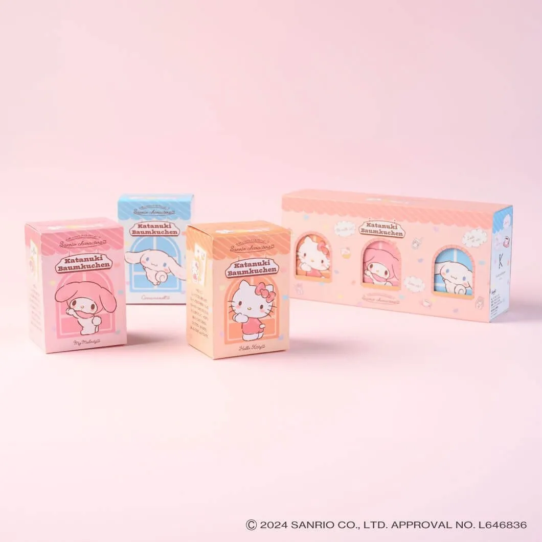 日本 金澤萬久 三麗鷗系列年輪蛋糕