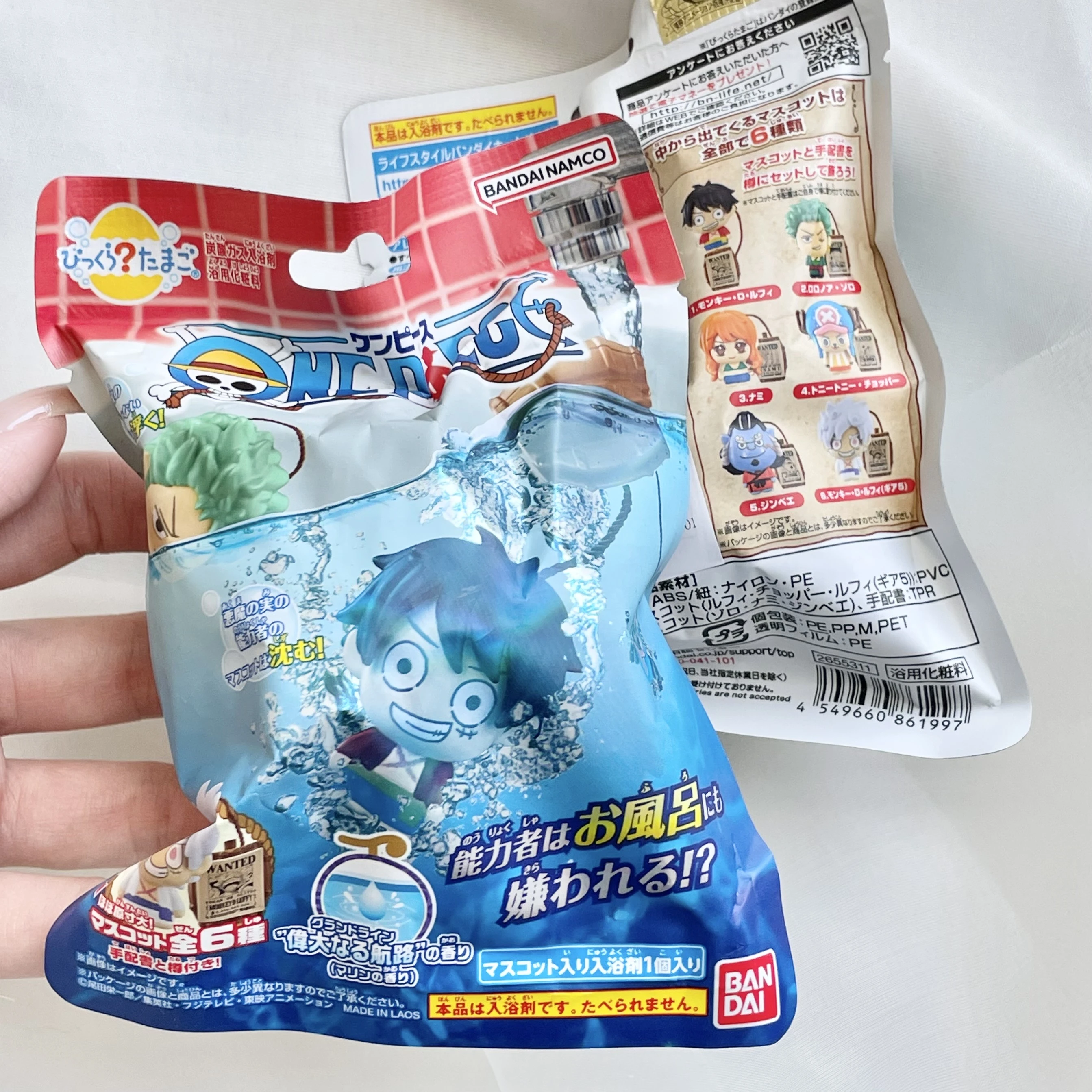 日本 泡澡球 三麗鷗 蠟筆小新 迪士尼 海賊王 麵包超人 角落生物