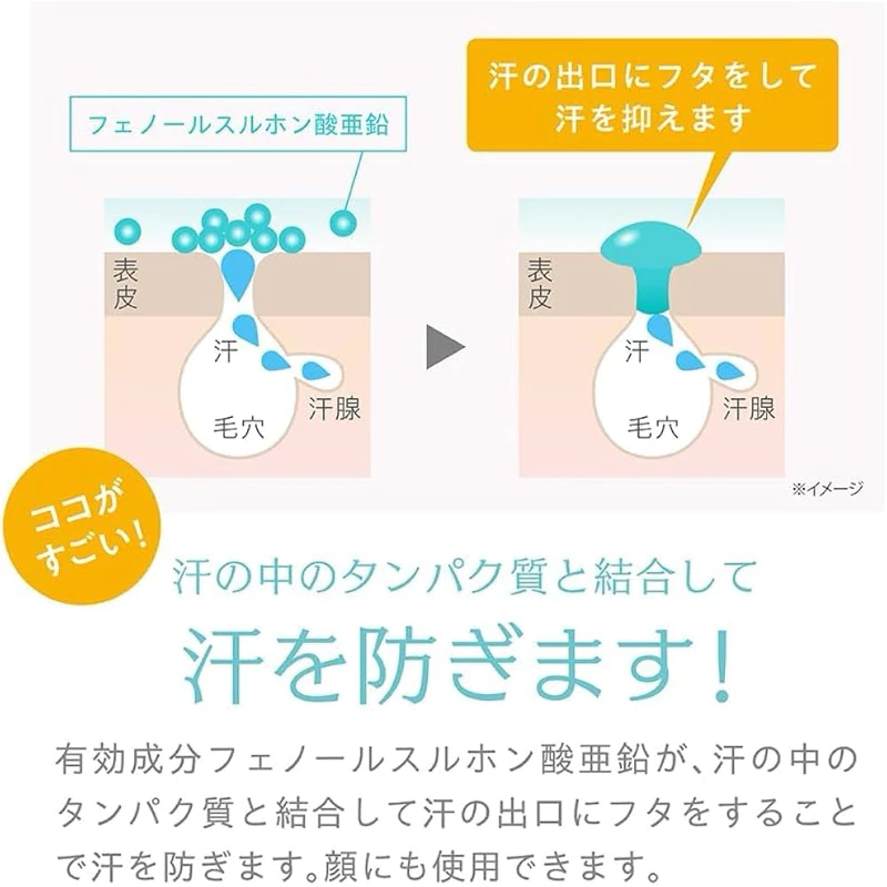 日本 NAKICO 臉部止汗噴霧/凝膠霜