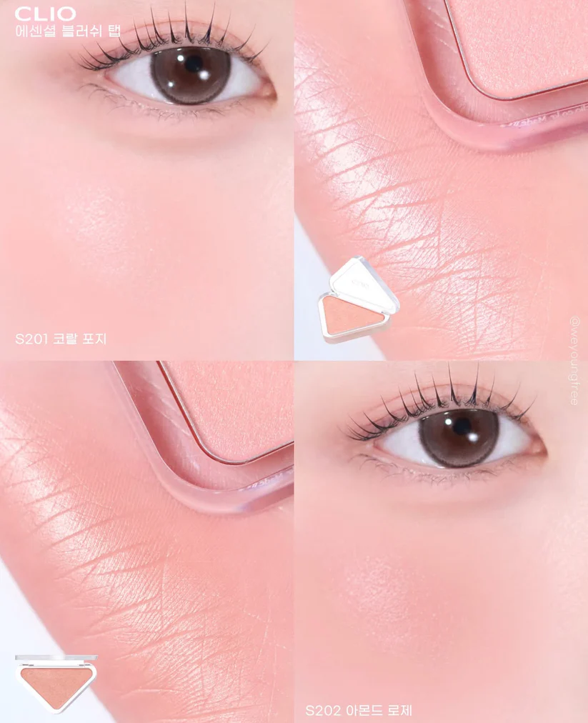 韓國 CLIO 三角形腮紅