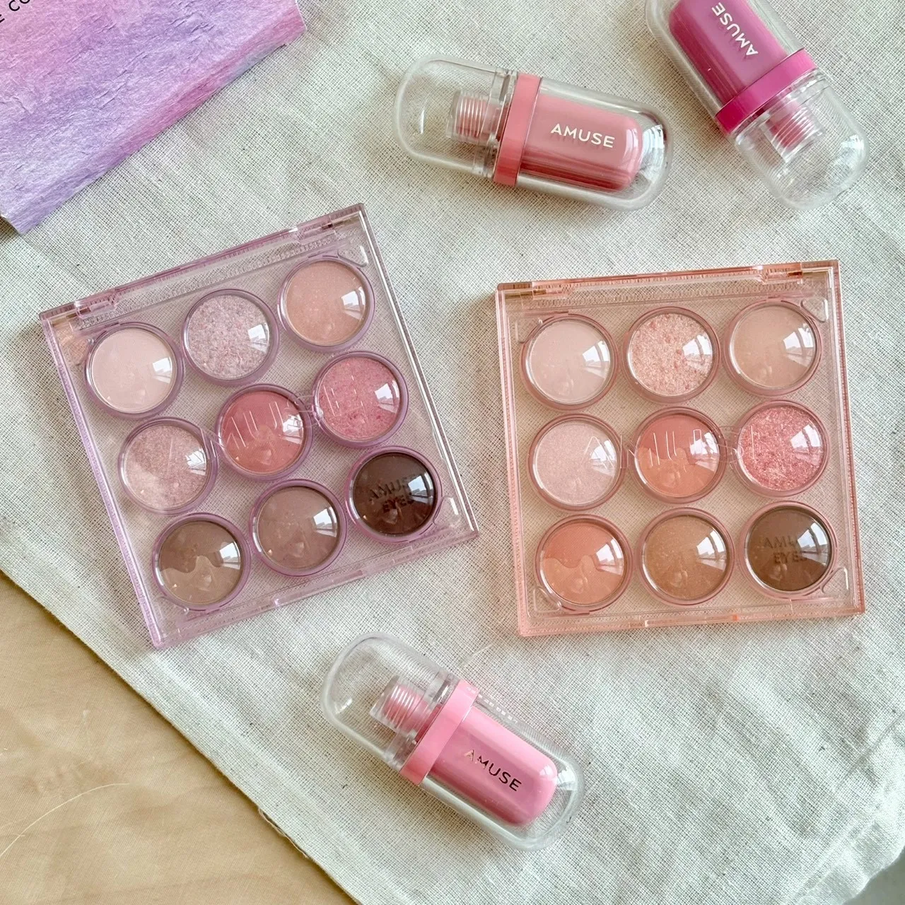 韓國 Amuse 九宮格糖果眼影盤