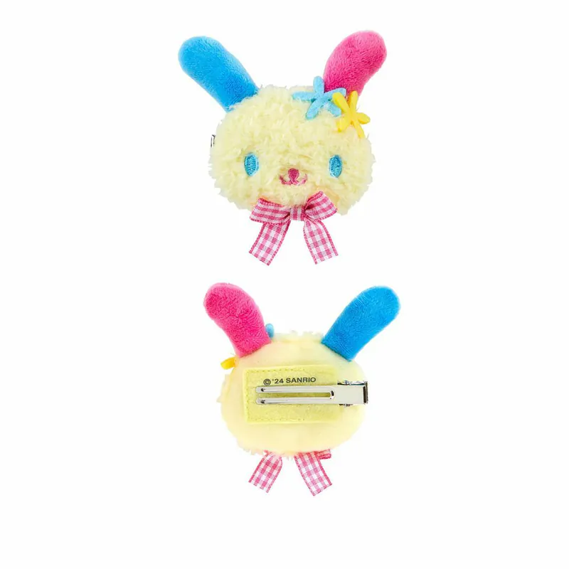 日本 Sanrio 三麗鷗 絨毛造型髮夾