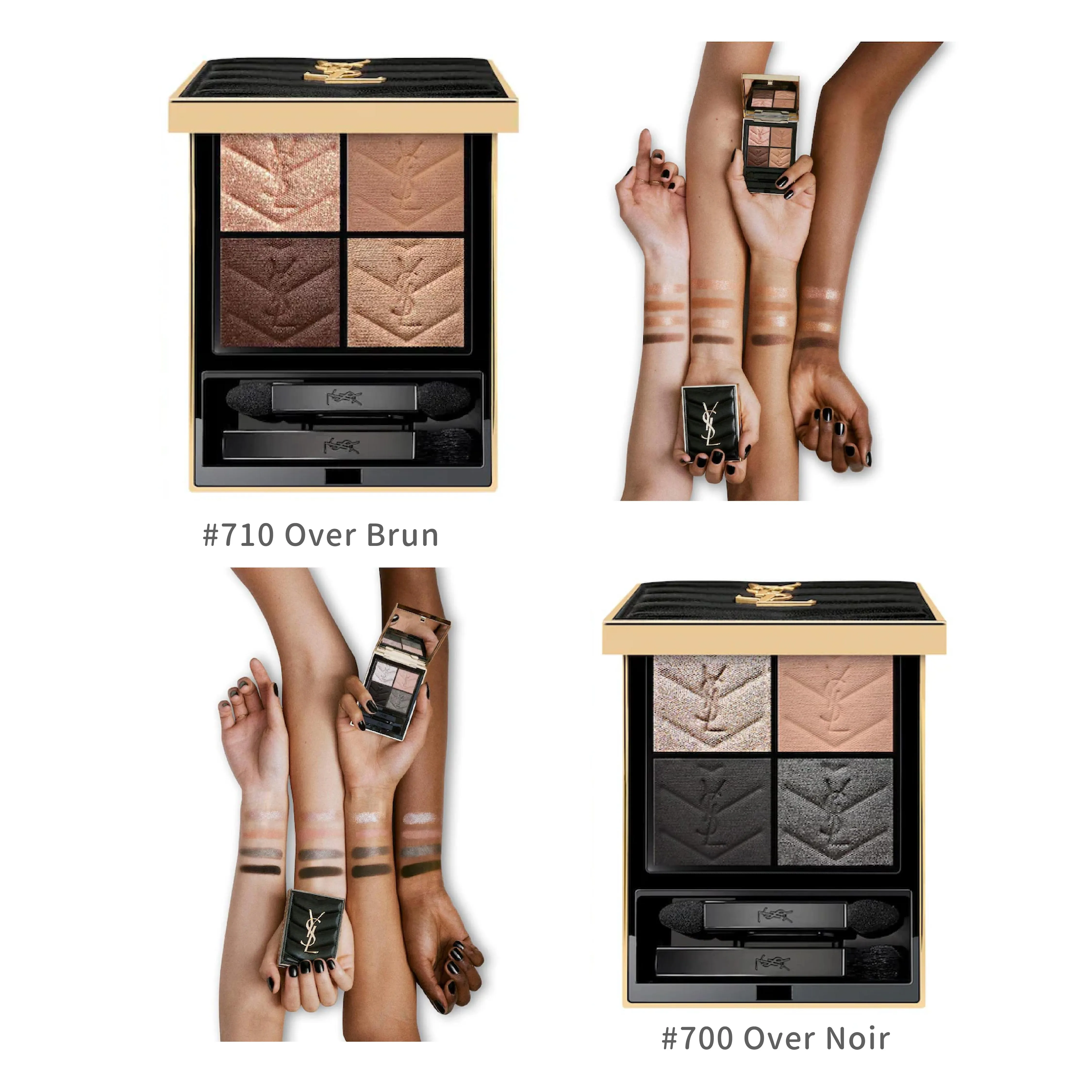  八折 YSL 時尚4色眼影盤