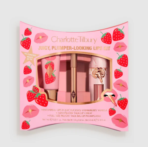 八折 Charlotte Tilbury 水潤豐盈唇彩組