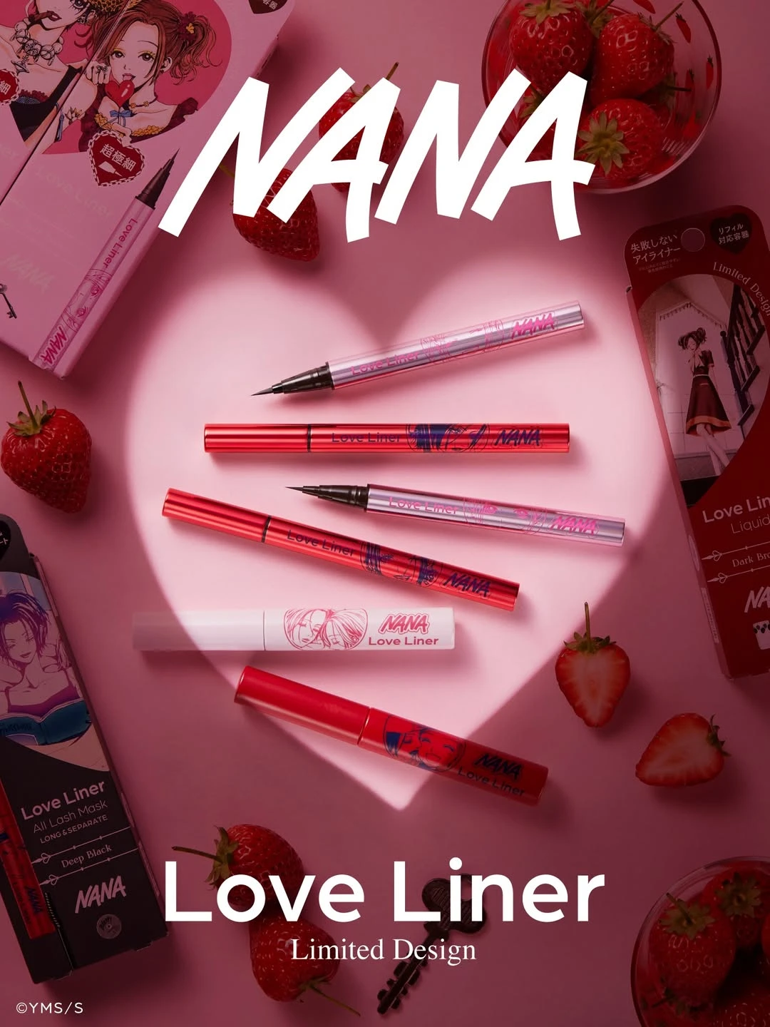 日本 Love Liner × NANA 聯名 眼線液筆 纖長睫毛膏