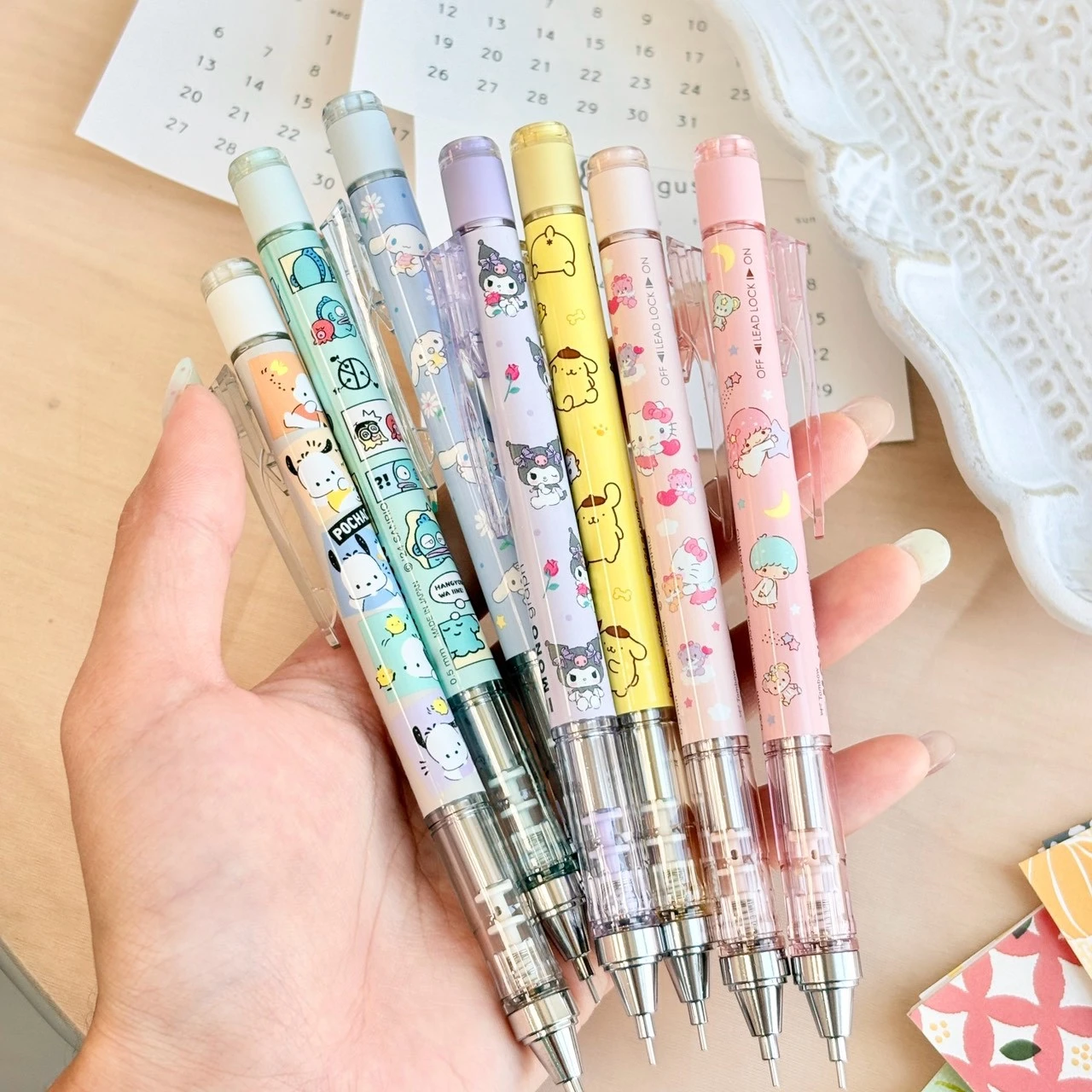 日本 Sanrio 三麗鷗 貓咪系列 MONO 自動筆