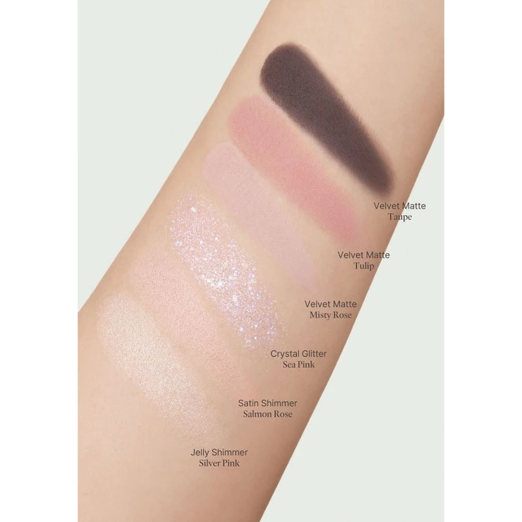 韓國 Laka 六色眼影盤