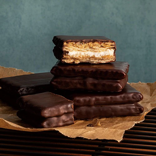 日本 砂糖樹 炭烤巧克力夾心脆餅 焦糖布蕾奶油夾心脆餅​​​​​​​ ❄️季節限定