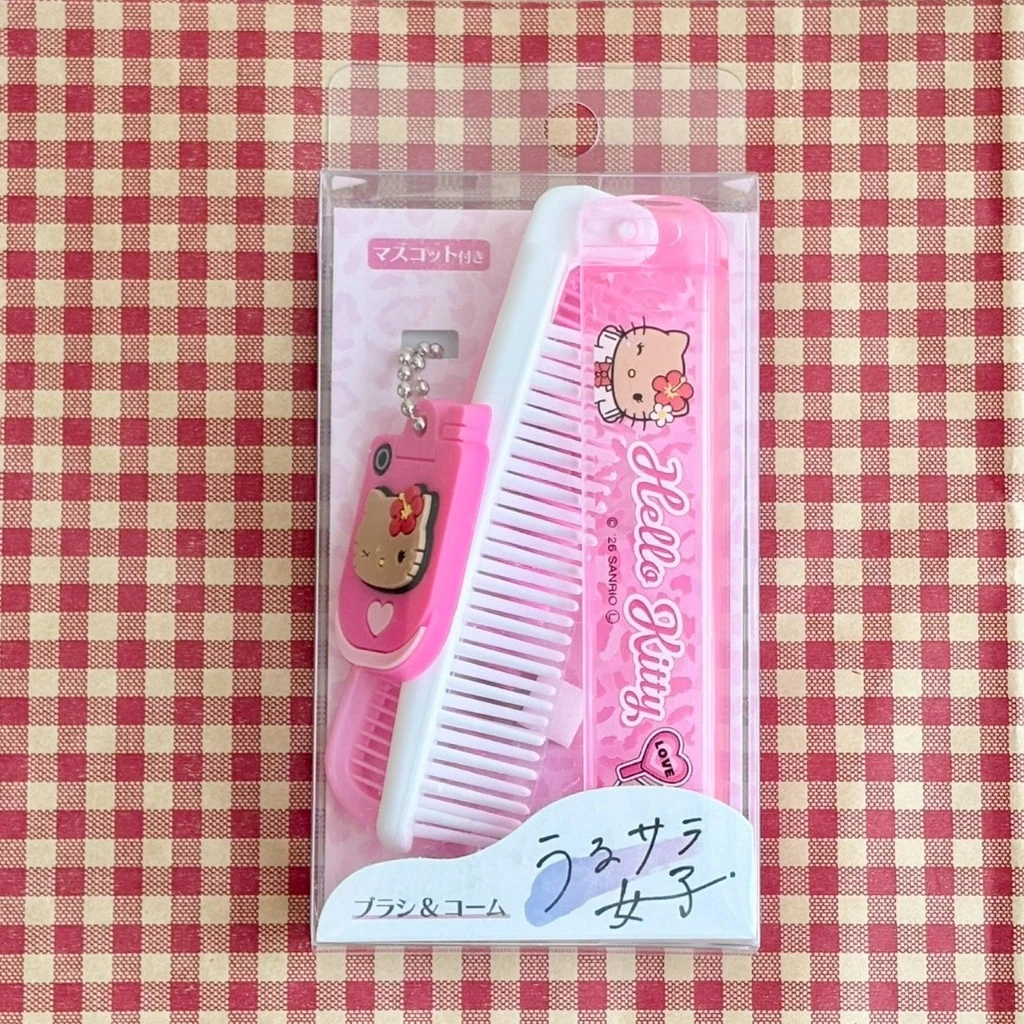 日本 三麗鷗 Sanrio 折疊梳