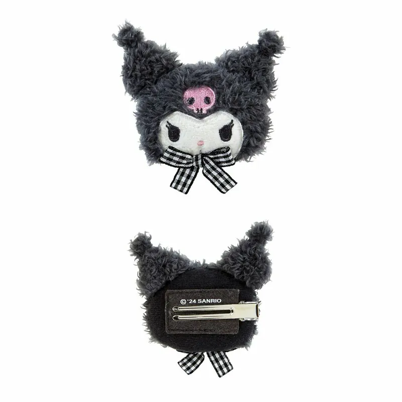 日本 Sanrio 三麗鷗 絨毛造型髮夾