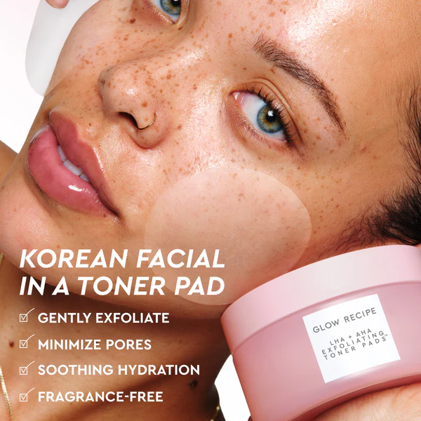 Glow Recipe 保濕去角質化妝棉系列
