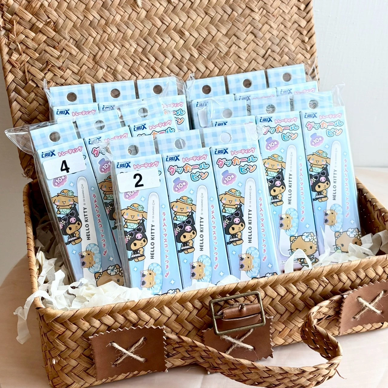日本 三麗鷗 曬黑系列 髮夾盲盒