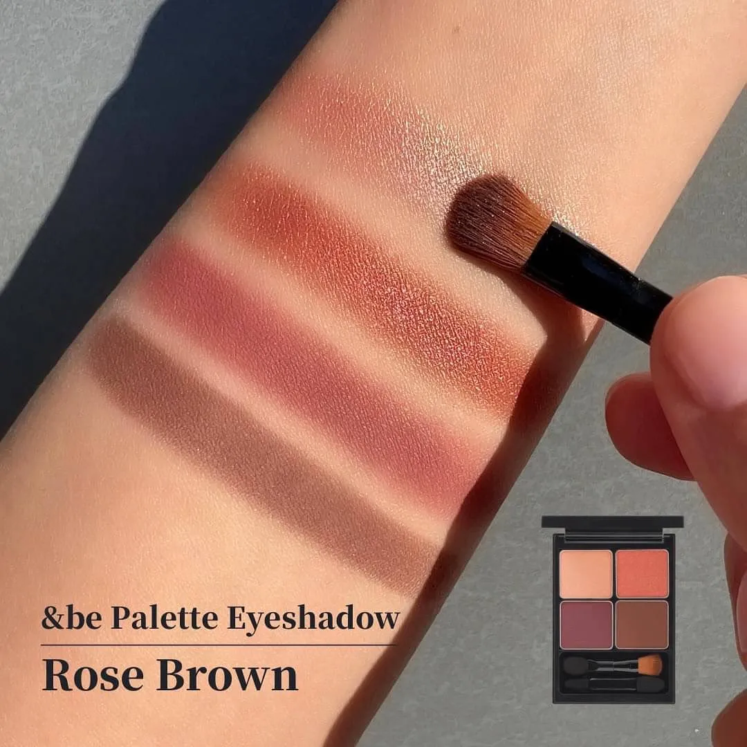 日本 &be 四色眼影盤