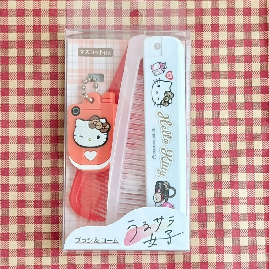 日本 三麗鷗 Sanrio 折疊梳