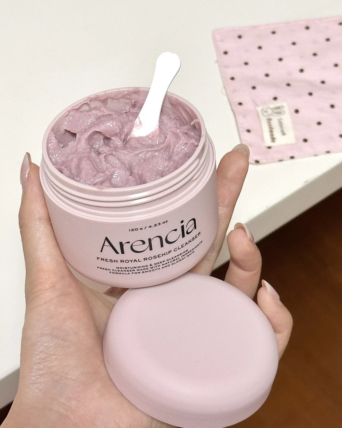 Arencia 年糕潔面乳