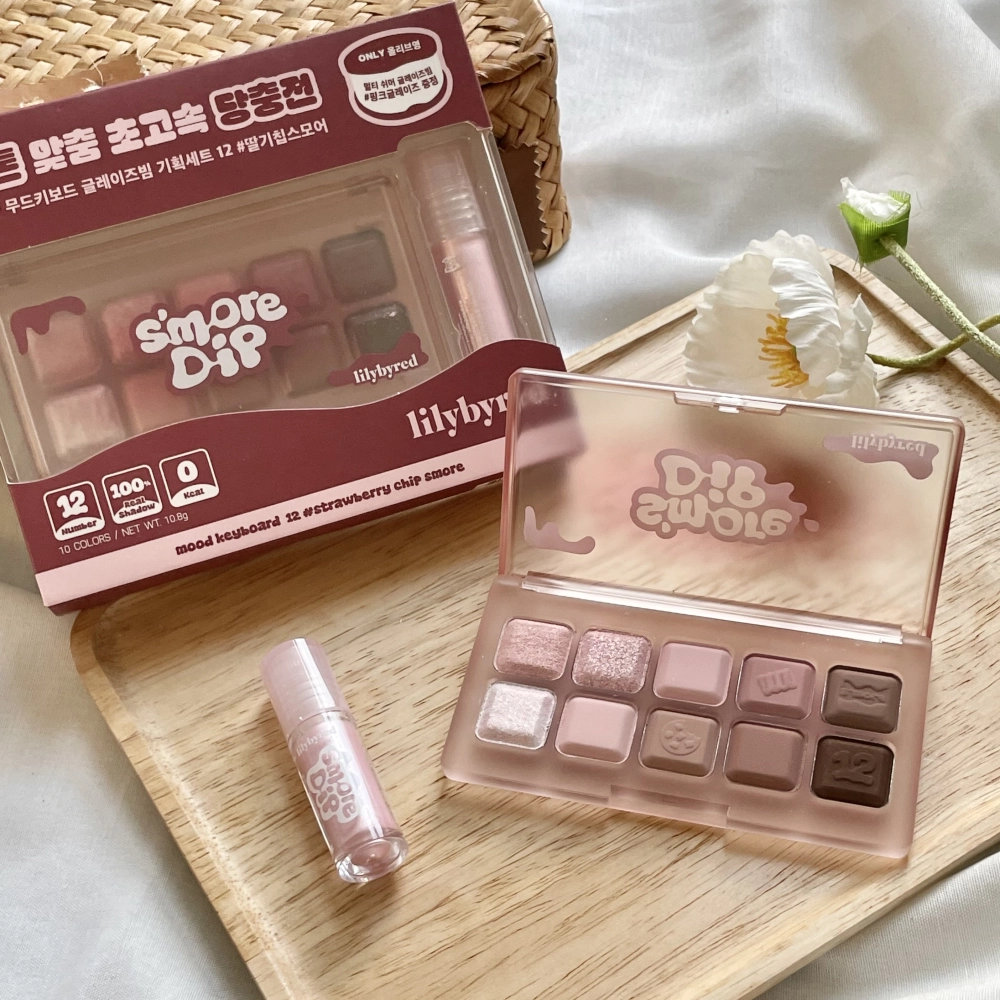 韓國 Lilybyred 12色眼影組合 #12