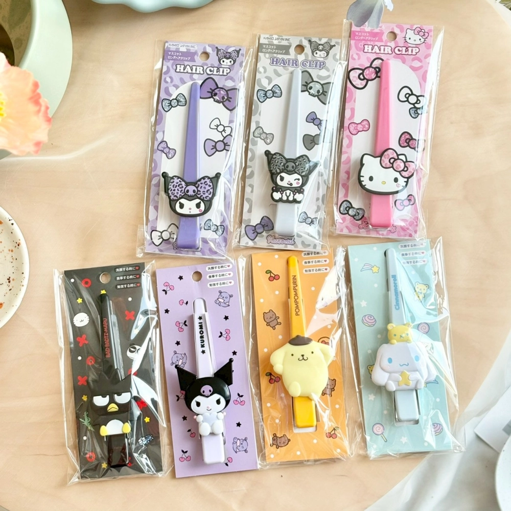 日本 三麗鷗長型髮夾