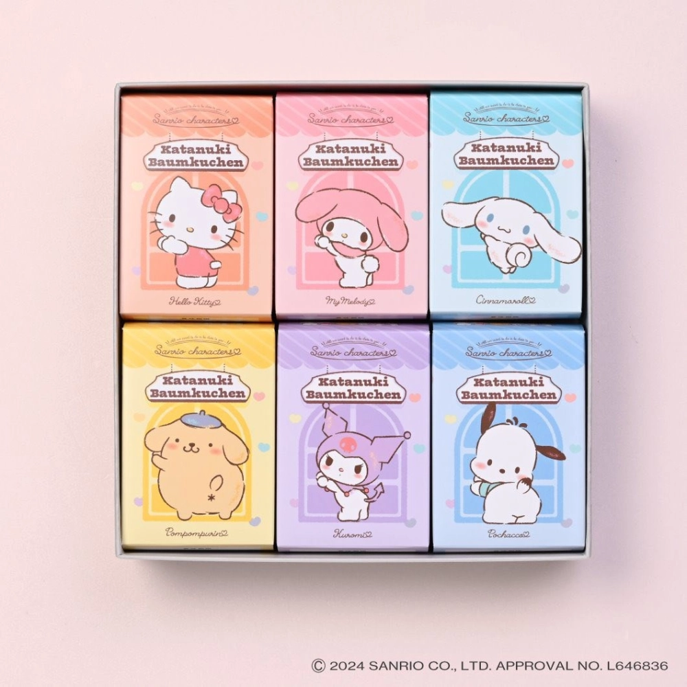 日本 金澤萬久 三麗鷗系列年輪蛋糕