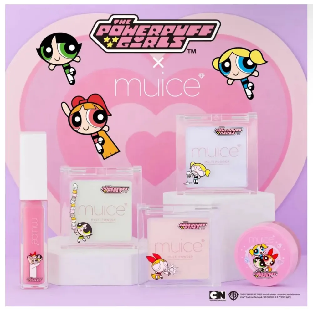 日本 muice x 飛天小女警 萬用遮瑕粉