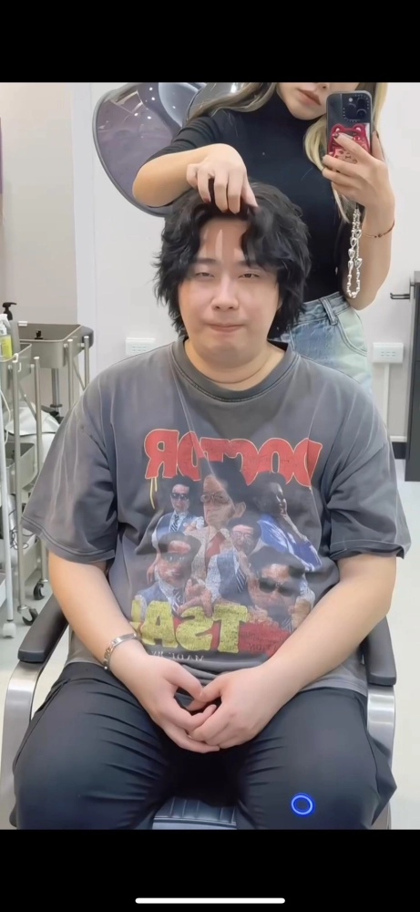 韓系翹翹頭
