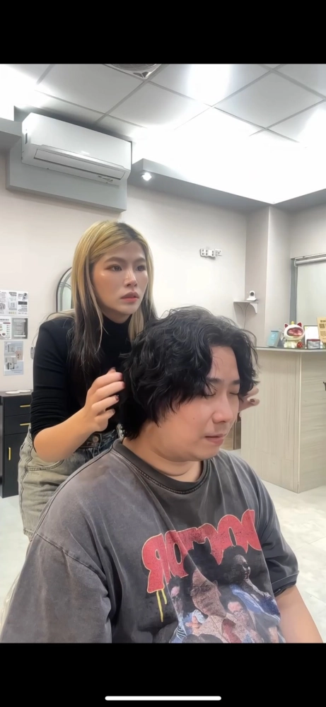 韓系翹翹頭