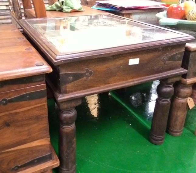 原木老門小邊桌