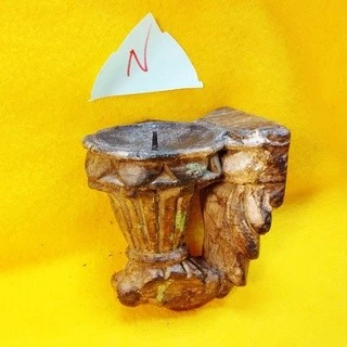 印度古件築 古藏老件藝術 手工雕刻 老實木燭台 燭座/居家 餐廳 咖啡廳 擺設/建材元素L-P