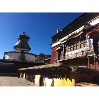 西藏【白居寺】護法神殿降魔薰香 避邪降魔平安加持