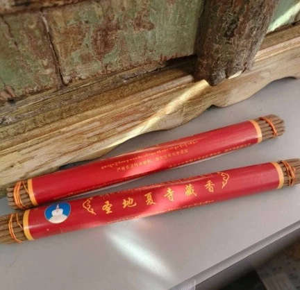 西藏林周 九百年歷史 夏寺 西藏唯一108座塔林寺院~ 藏香~ 長.短兩款藏香綑香~清香好聞
