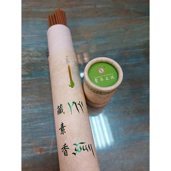 【西藏楚布寺藏素香】<綠度母淨化空氣藏素香>