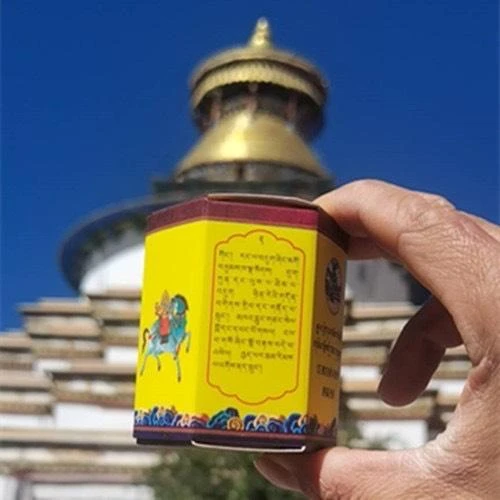 西藏【白居寺十萬佛塔】 珍貴能言度母小塔香
