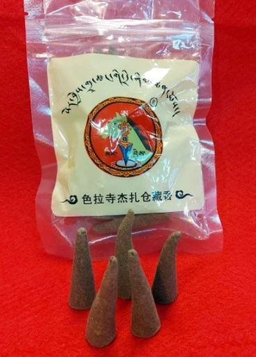 西藏【色拉寺】 馬頭明王護法神殿秘製藏塔香(除障礙防流感舒緩身心)