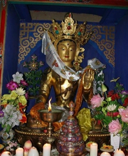 西藏【桑耶寺】 度母殿松柏藏香粉(寧瑪派紅教祖寺度母殿事業如意薰香粉)