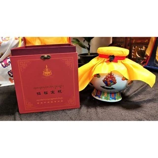 西藏【薩迦寺】<招福寶瓶>供養白六臂瑪哈嘎拉財神~~鉤召財富、福德、壽命，威攝、調伏之殊勝寶瓶