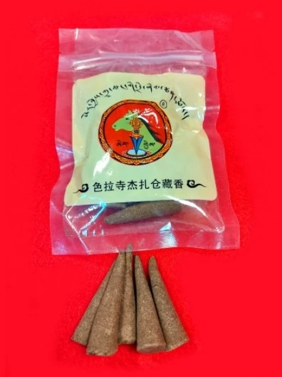 西藏【色拉寺】 馬頭明王護法神殿秘製藏塔香(除障礙防流感舒緩身心)