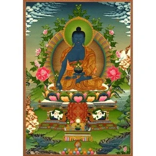 西藏【藥師佛心咒五色經幡風馬旗】平安健康平息災痛 闔家興盛 隨風淨化