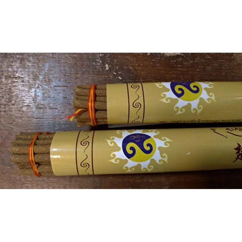 西藏【迷你精緻燙金藝術小唐卡】贈送 楚布寺藏香兩小把