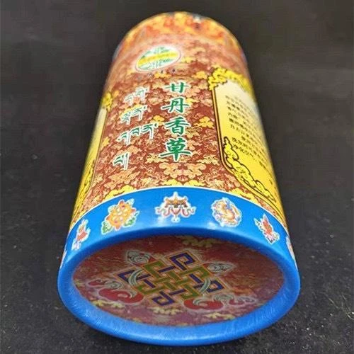 西藏【甘丹寺】 甘丹香草粉 除障淨化避邪去穢(大筒精裝筒)