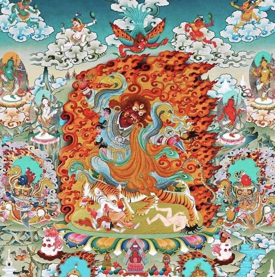 不丹【虎穴寺】<騎虎蓮師多傑卓洛 成就地岩藏聖土聖石(一小包)> 來自聖地的加持珍貴聖物