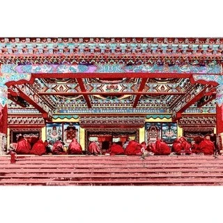 色達【色拉寺(寧瑪派)】 秘制純天然神熏香粉