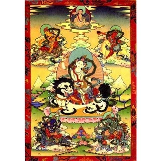 西藏【羊卓雍錯桑頂寺】 <天神寶瓶>