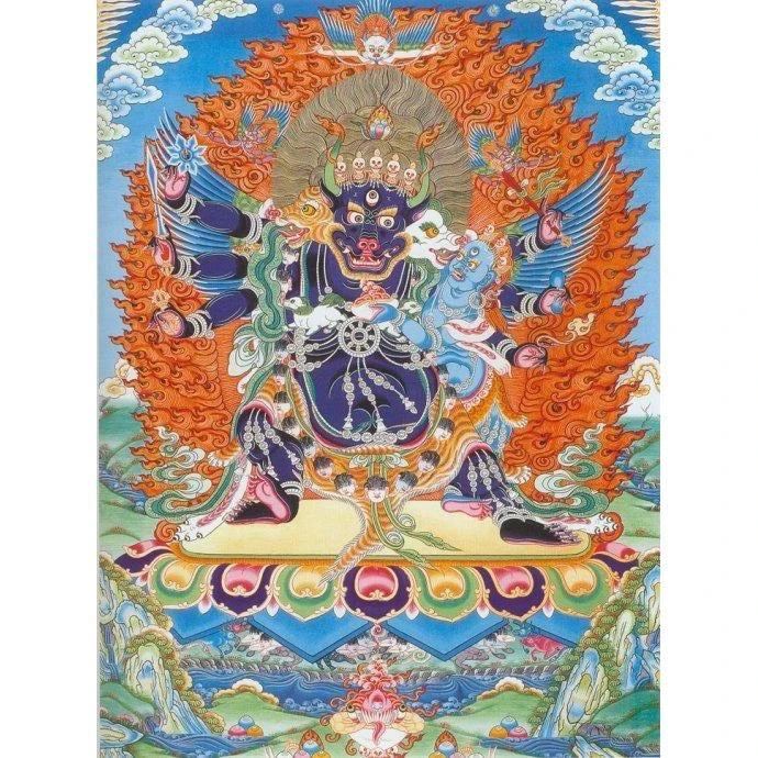 西藏【直貢噶舉派 艾瑪日寺】 藏密薰香煙供粉(息災降魔驅邪專用)
