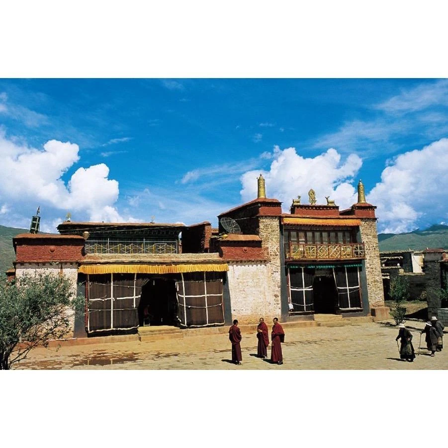 西藏【林芝 朗縣 朋仁曲德寺】 安神藏香(十三世達賴喇嘛出生地 800年歷史古老藏香) (大筒裝)
