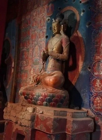 西藏阿里【古格王朝托林寺 瑪尼日布觀音甘露丸 觀音菩薩聖物(無比殊勝 可煙供裝臟護佑平安)】