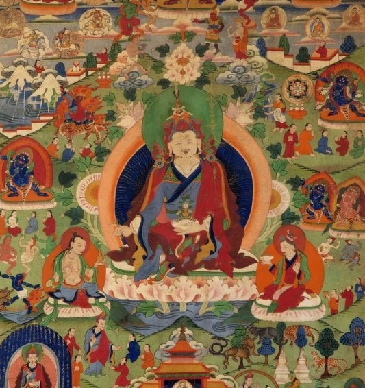 西藏【桑耶寺】哈布日神山 蓮師.憤怒蓮師加持秘製甘露香粉~寺院內部使用香粉~上供佛香粉