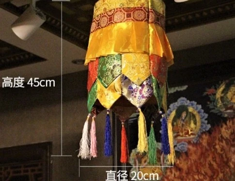 西藏【藏式五彩經筒勝利幢】 吉祥幢幡五彩掛飾(蓬勃發展 事業成功 )一對計價 (兩款可選)
