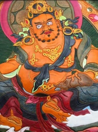 西藏【敏珠林寺】 <財運寶瓶> 五姓財神薈萃珍貴寶瓶 上師加持