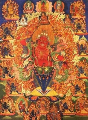 西藏山南【札央宗】 憤怒蓮師普巴憤怒蓮師藏藥香(短版香)