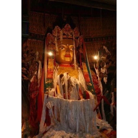 西藏【拉薩千年札耶巴洞寺】 強巴佛殿加持 勘巴除障草藏香粉(拉薩最古老修行閉關洞修持藏香粉)