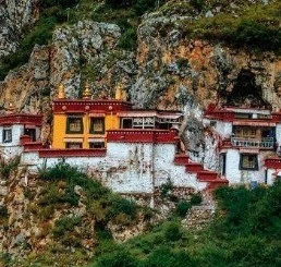 西藏拉薩千年修行地~寧瑪派 札耶巴寺 藏塔香 ~幽靜~天然~淳淨~舒緩